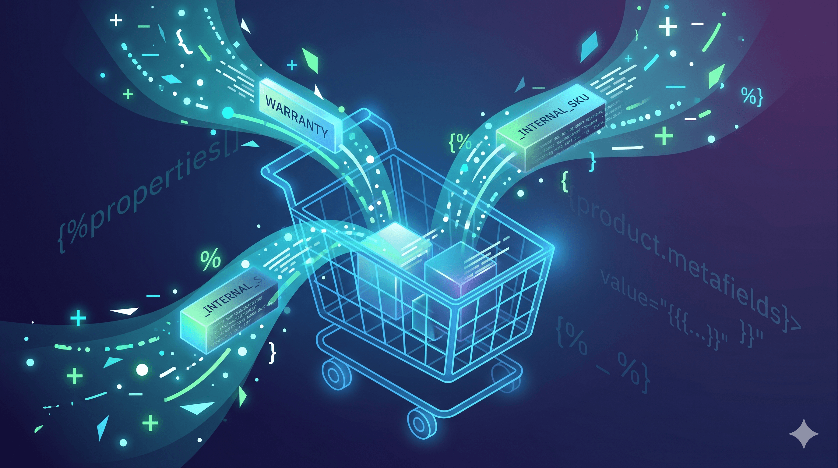 Add Visible and Hidden Cart Line Attributes in Shopify with Liquid