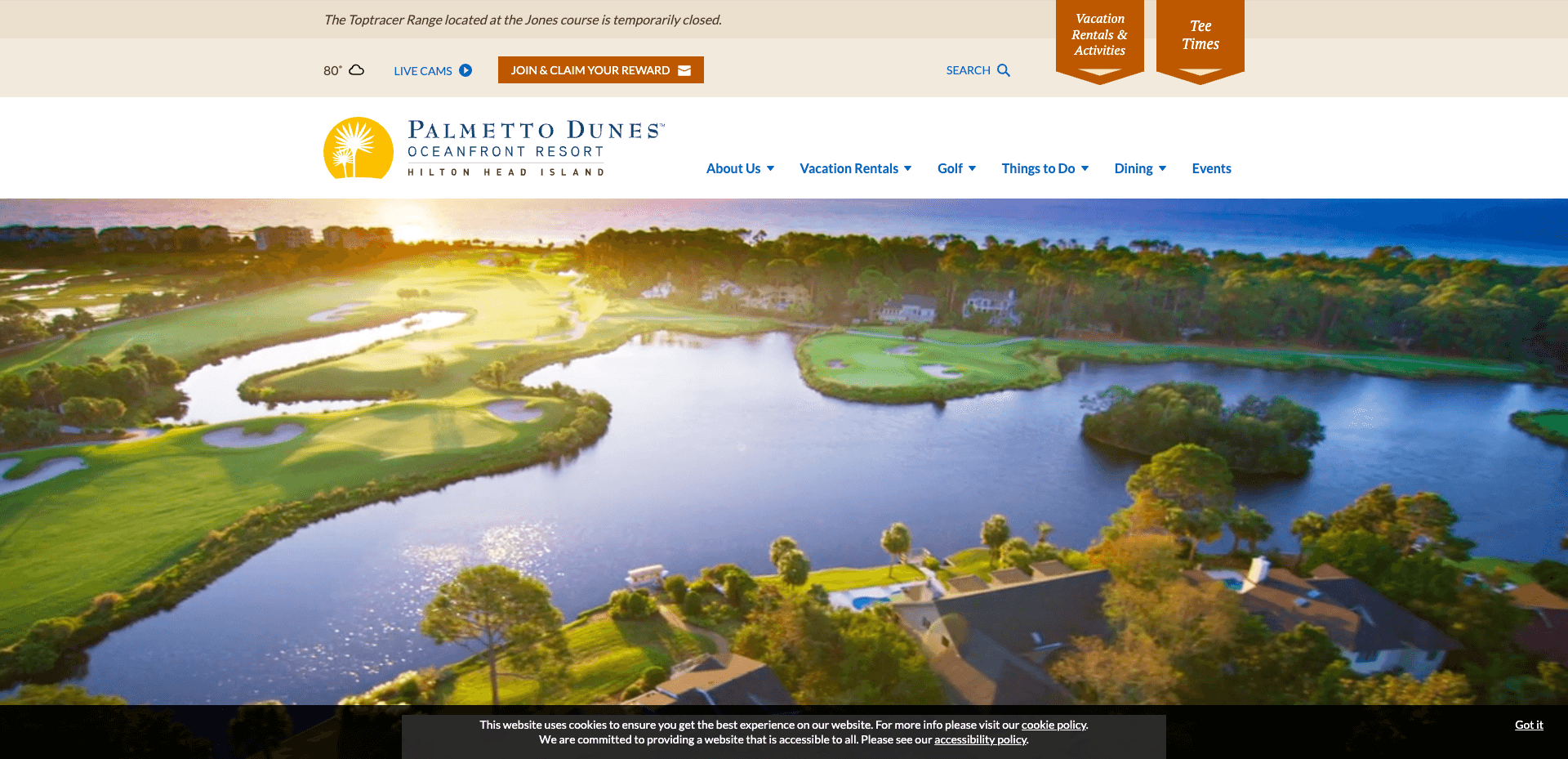 Palmetto Dunes: Integrated Hospitality App & Middleware for Resort Guests