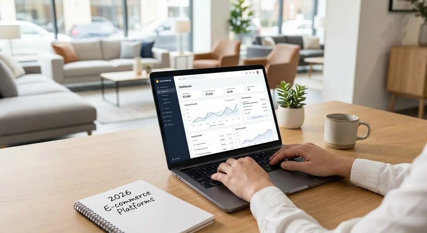 Ecommerce Platforms for Furniture Retailers in 2026