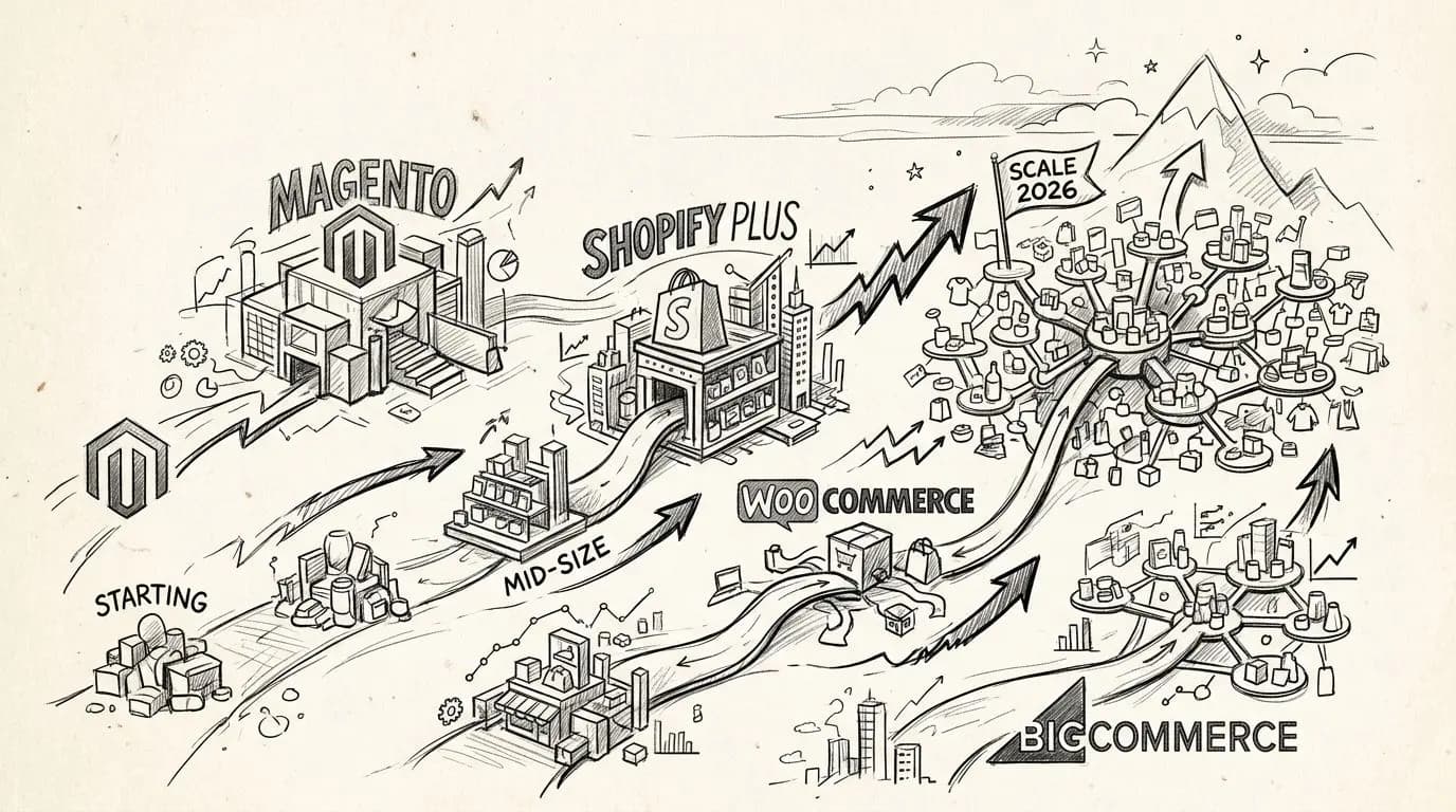 Ecommerce Platforms Ranked by Scalability (2026)