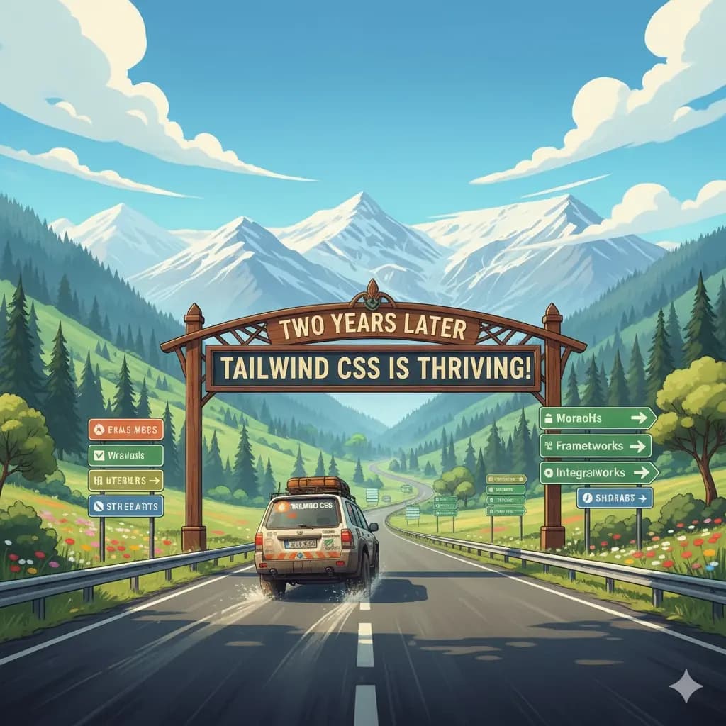 Two Years Later: TailwindCSS Didn't Just Survive - It's Thriving (And So Is Bootstrap)