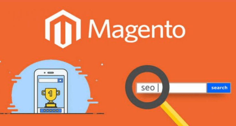 An image on Magento SEO. To optimize a Magento store for SEO, ensure core web vitals, a fast server, and on-page optimization.