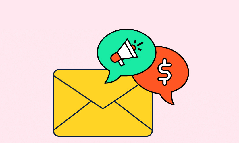 An image depicting a dollar cost of email marketing
