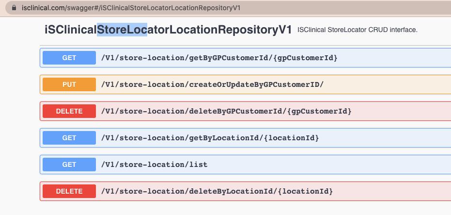 Image of custom code to automatically update IS Clinical partner locator tool in Magento.