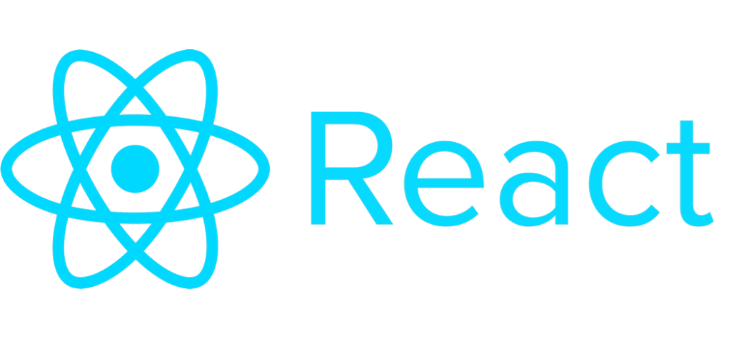 The React logo
