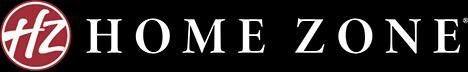 The name "Home Zone" in capital letters in a serif font, preceded by the round "Home Zone" logo.