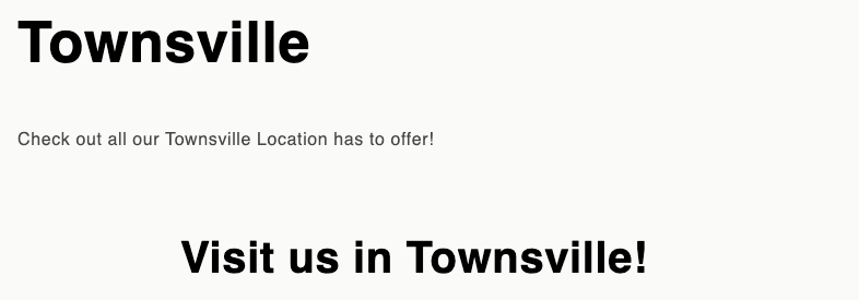 Dynamic Source Heading Visit us in Townsville